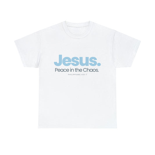 A Cultivating Journey Comfy Cotton Tee ~ Inspirational T-shirt ~ Motivational t-shirt ~ Christian t-shirt ~ Jesus Peace in the Chaos