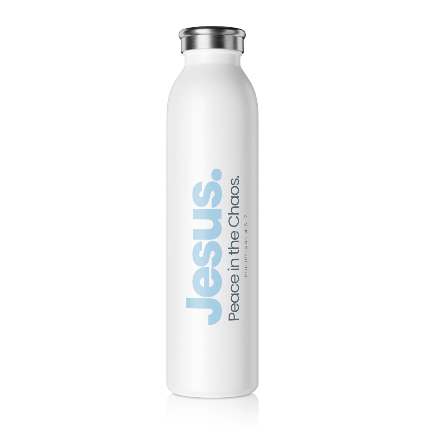 A Cultivating Journey ~ Water Bottle ~ Jesus Peace in the Chaos ~ Inspirational gifts ~ Motivational gifts ~ Christian gifts