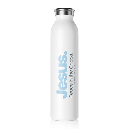 A Cultivating Journey ~ Water Bottle ~ Jesus Peace in the Chaos ~ Inspirational gifts ~ Motivational gifts ~ Christian gifts