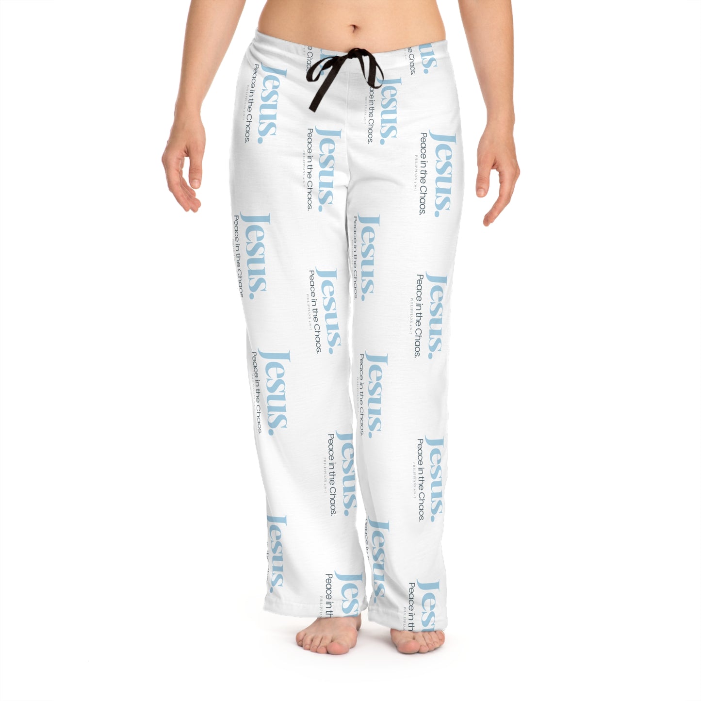Jesus Peace in the Chaos ~ A Cultivating Journey ~ Comfy Pajama Pants ~ Inspirational ~ Motivational ~ Christian gifts